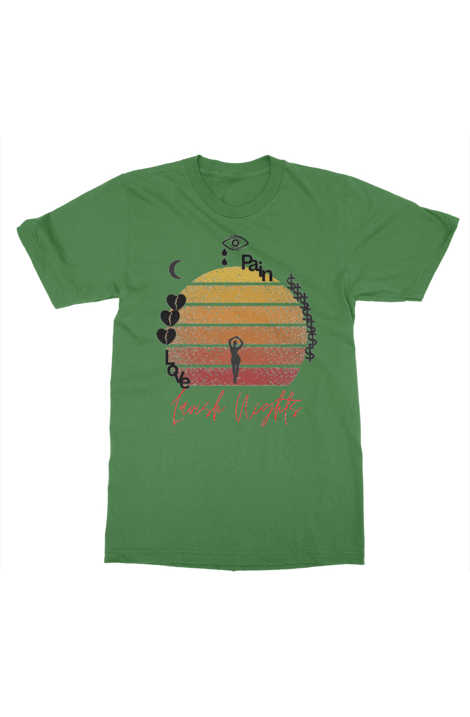 Irish Green Pain & Love T-Shirt