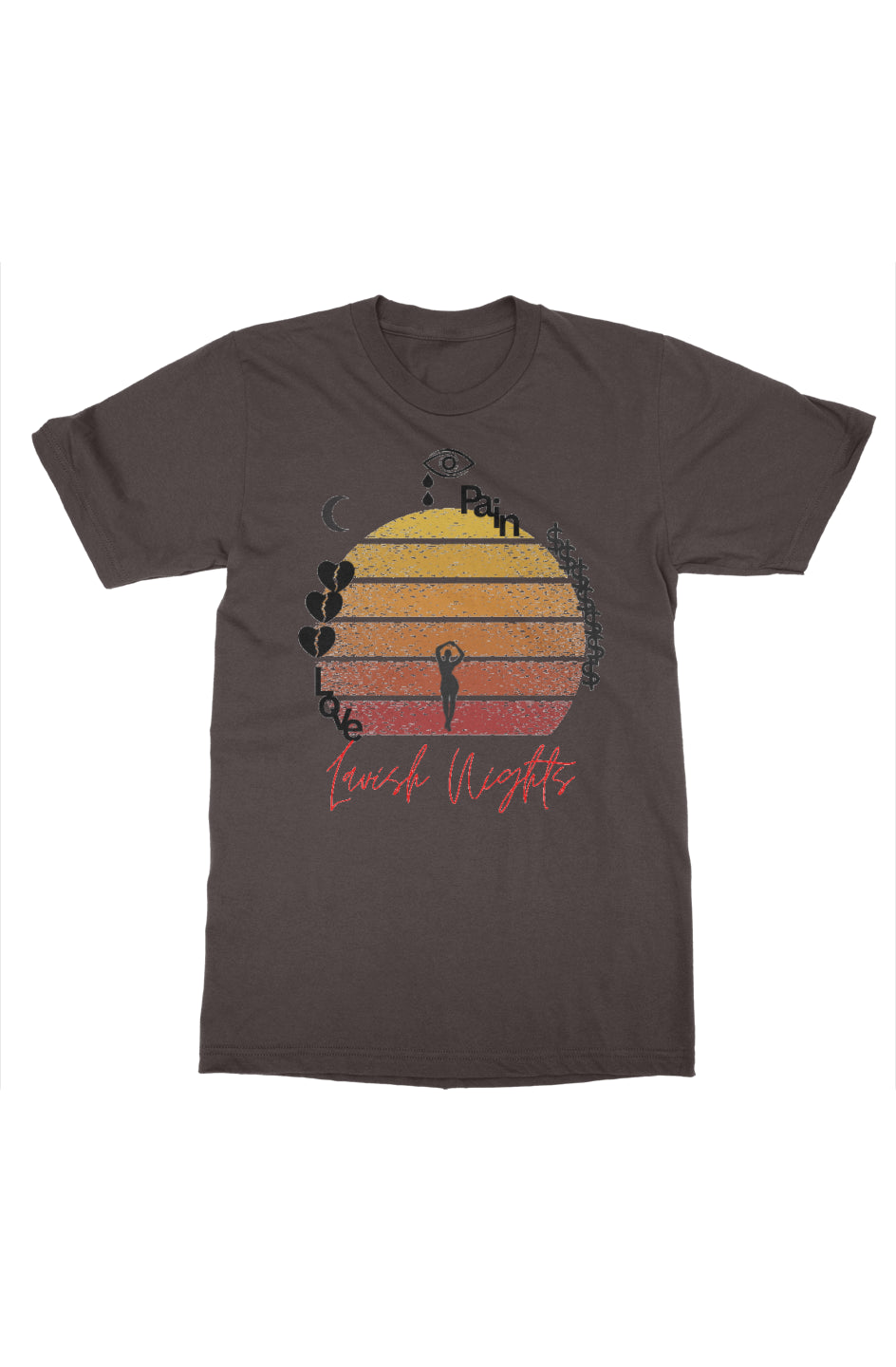 Brown Love & Pain T-Shirt