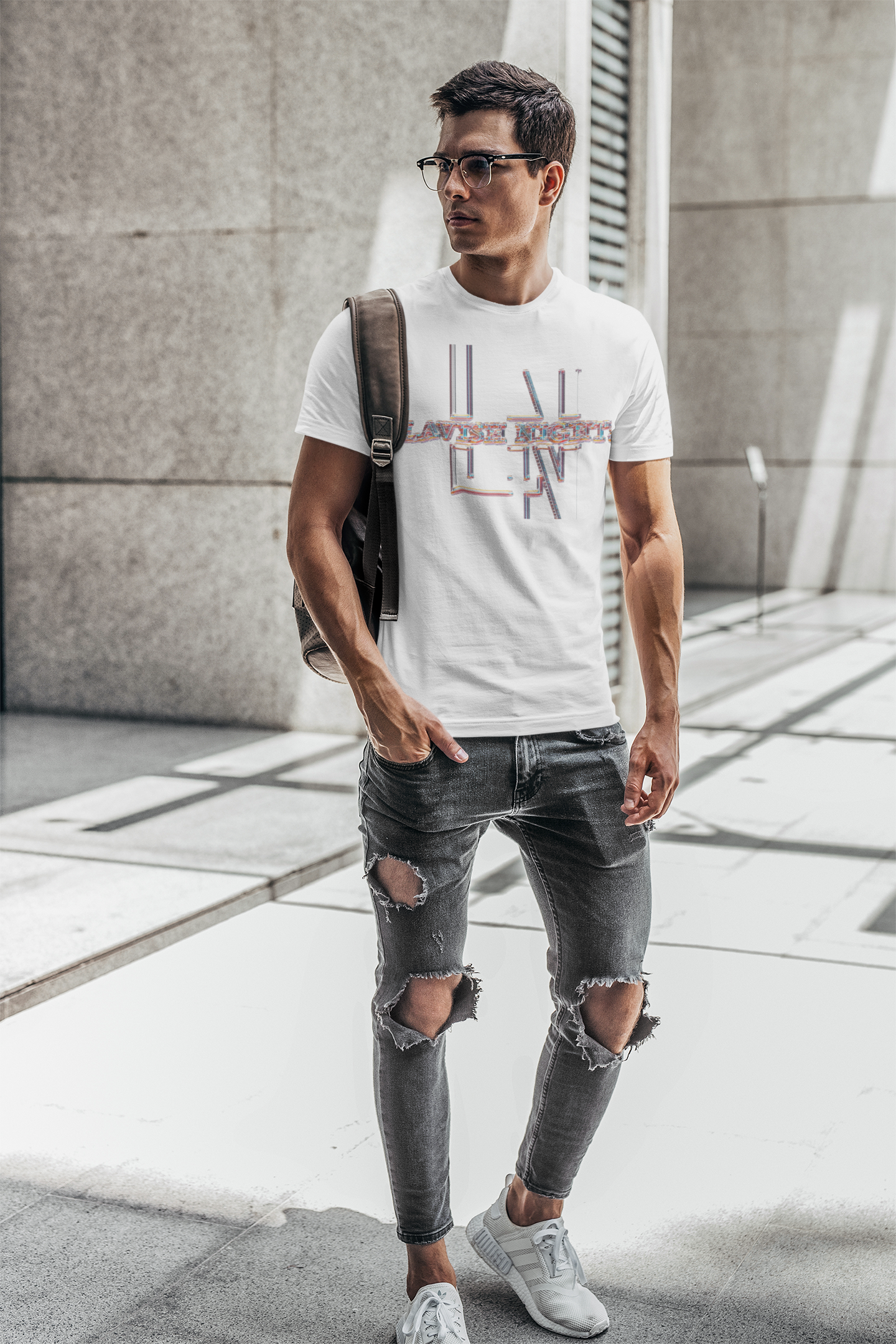 WHITE_LAVISH_NIGHTS_SIGNATURE_T_ SHIRT