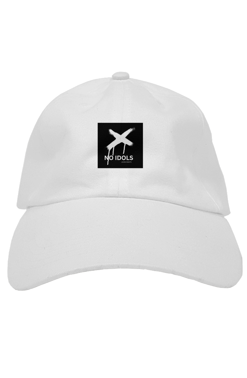 Lavish Nights NO IDOLS Dad Hat White