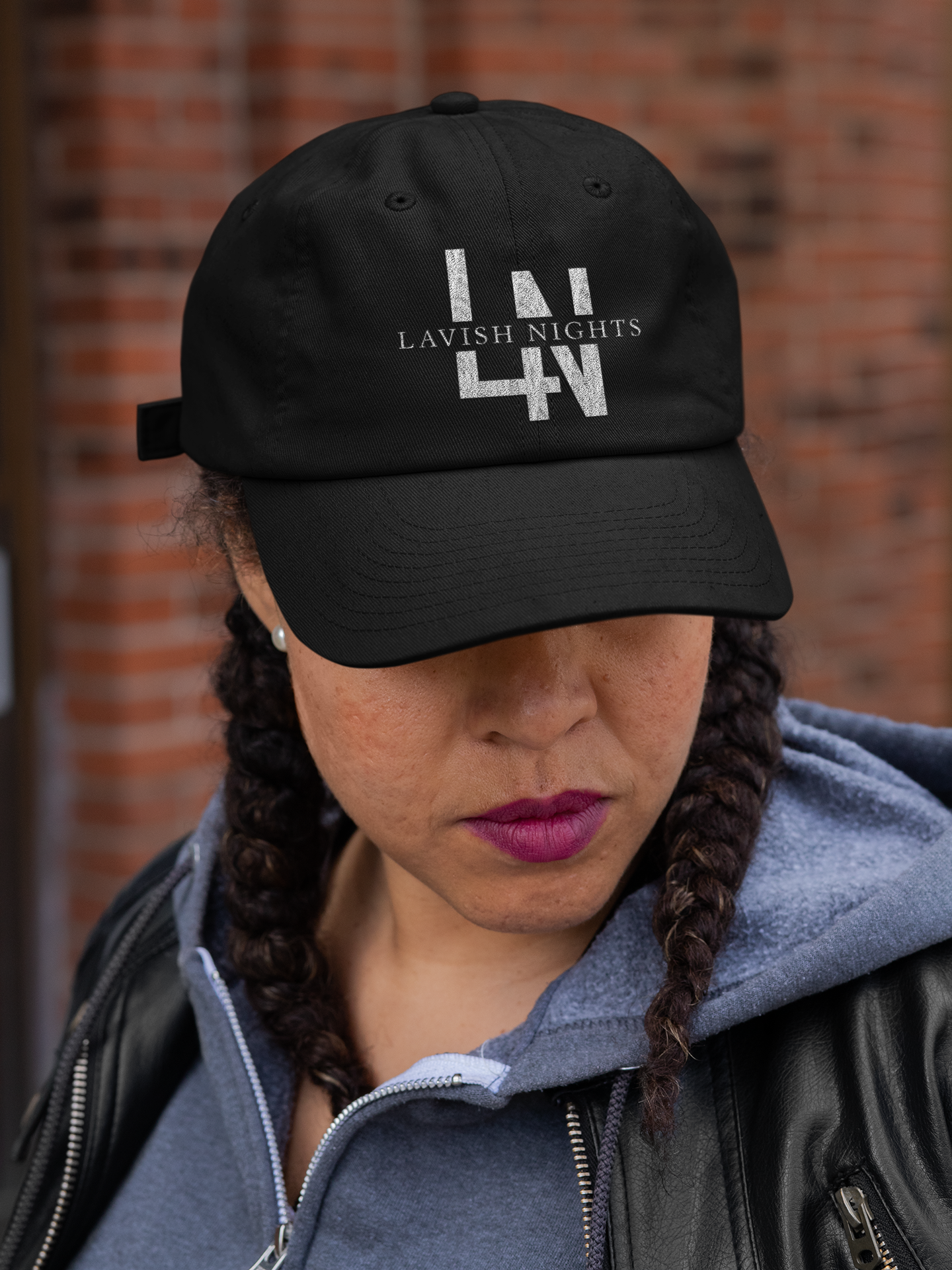 BLACK_WHITE_ DAD_ HAT