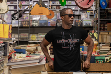 BLACK_ LAVISH NIGHTS_ SIGNATURE_ T_SHIRT_